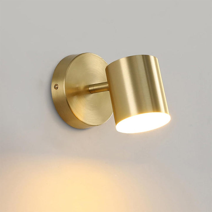 Modern Sleek Iron LED Wall Sconce For Living Room