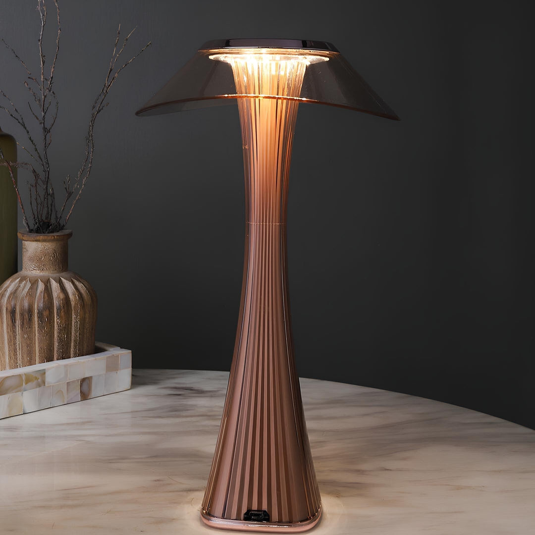 Sculpted Flare Lamp