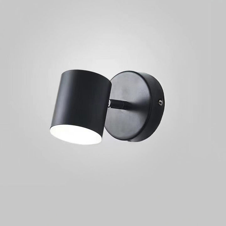 Modern Sleek Iron LED Wall Sconce For Living Room