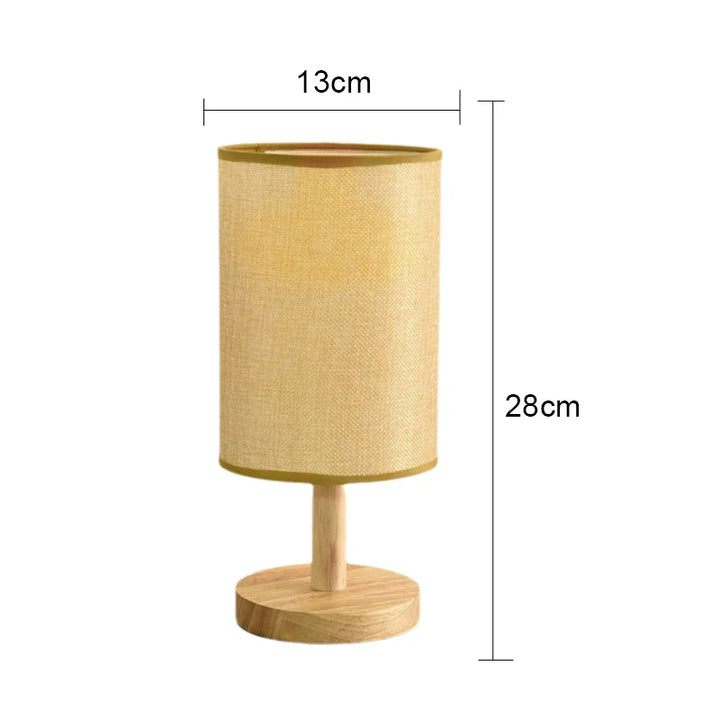 Stockholm - Wooden / Fabric Decoration Lamp