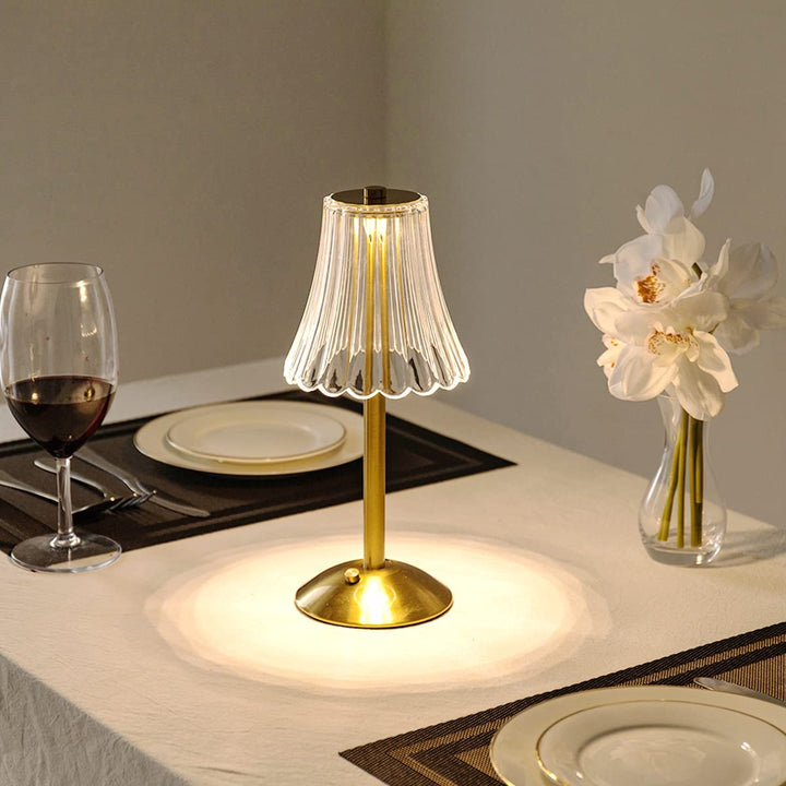 Golden Crystal - Table Lamp