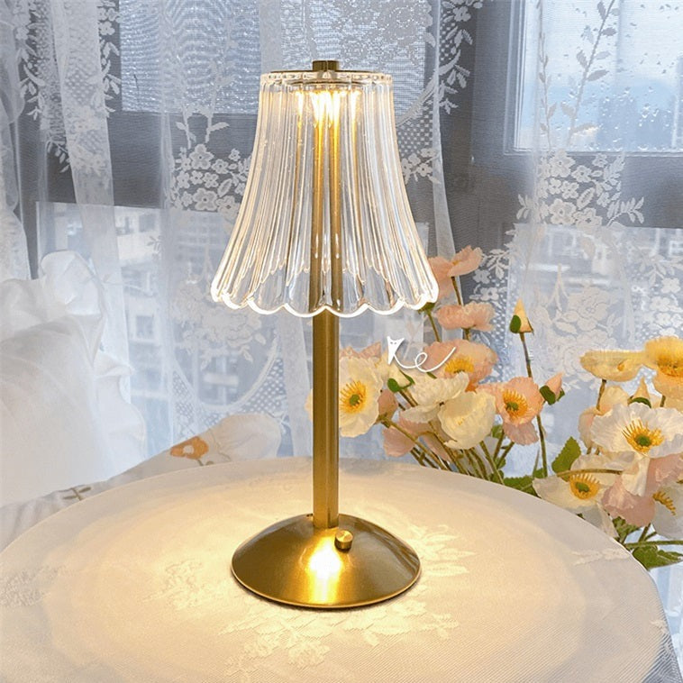 Golden Crystal - Table Lamp