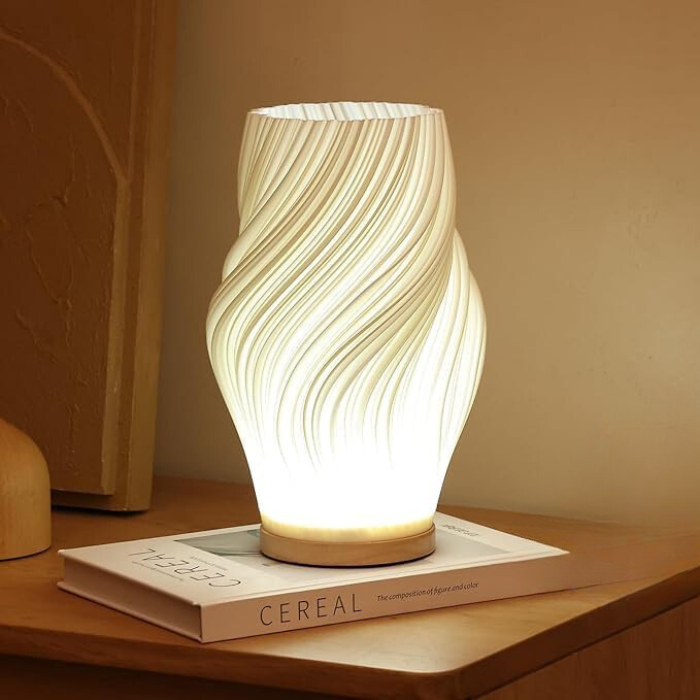 Serene Wavecrest Lamp