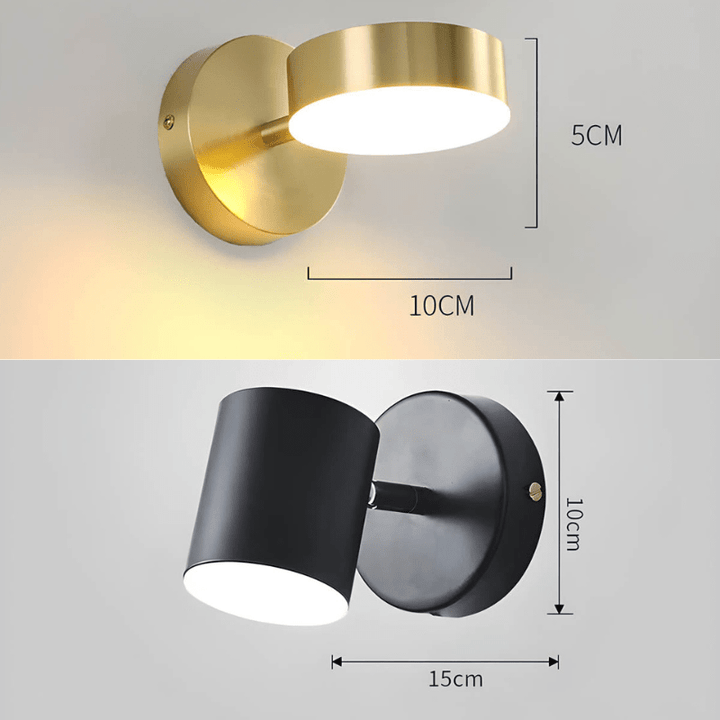 Scandinavian - Copper LED Wall Lamps