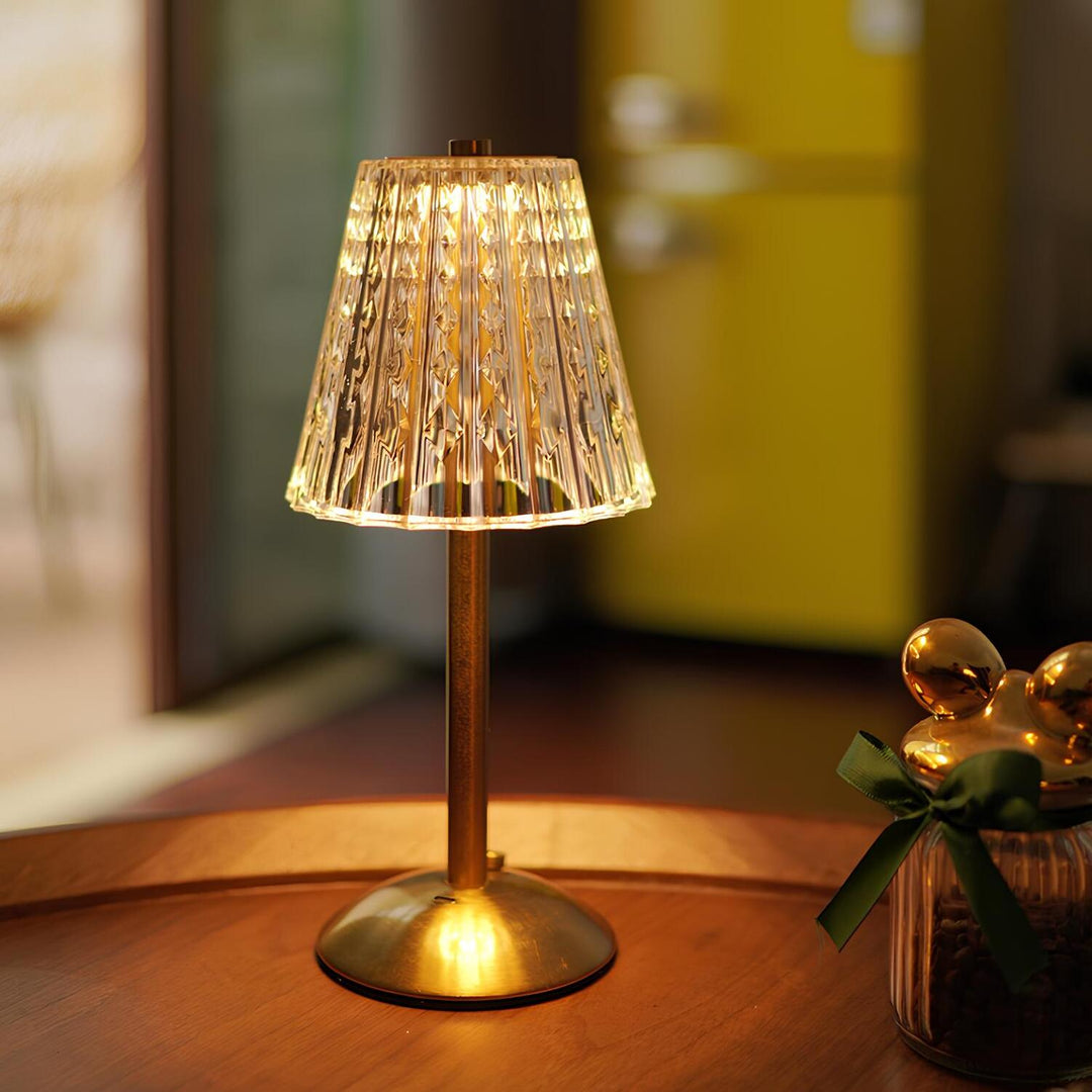 Golden Crystal - Table Lamp