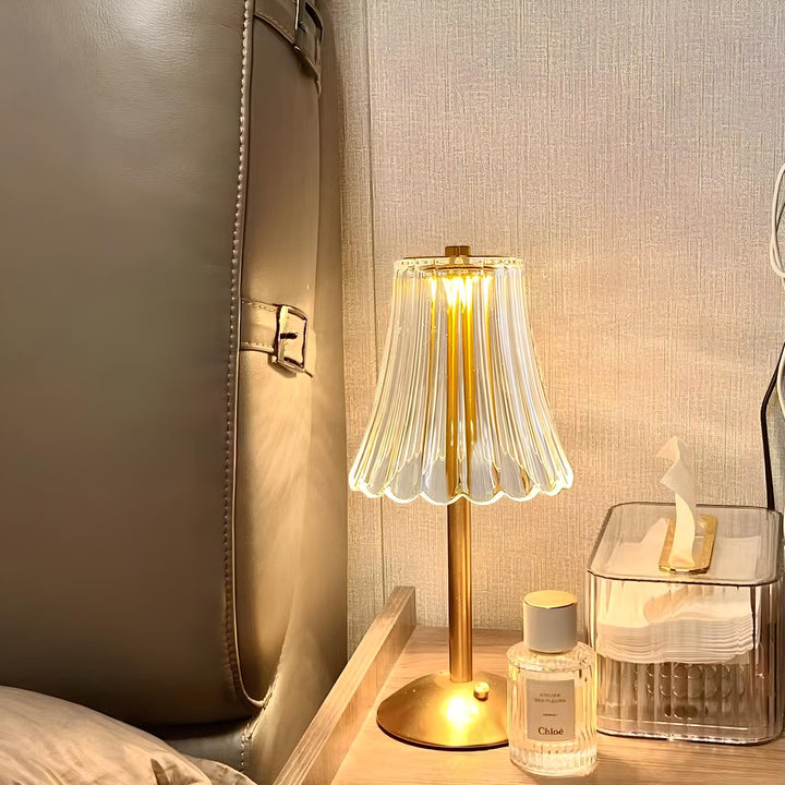 Golden Crystal - Table Lamp