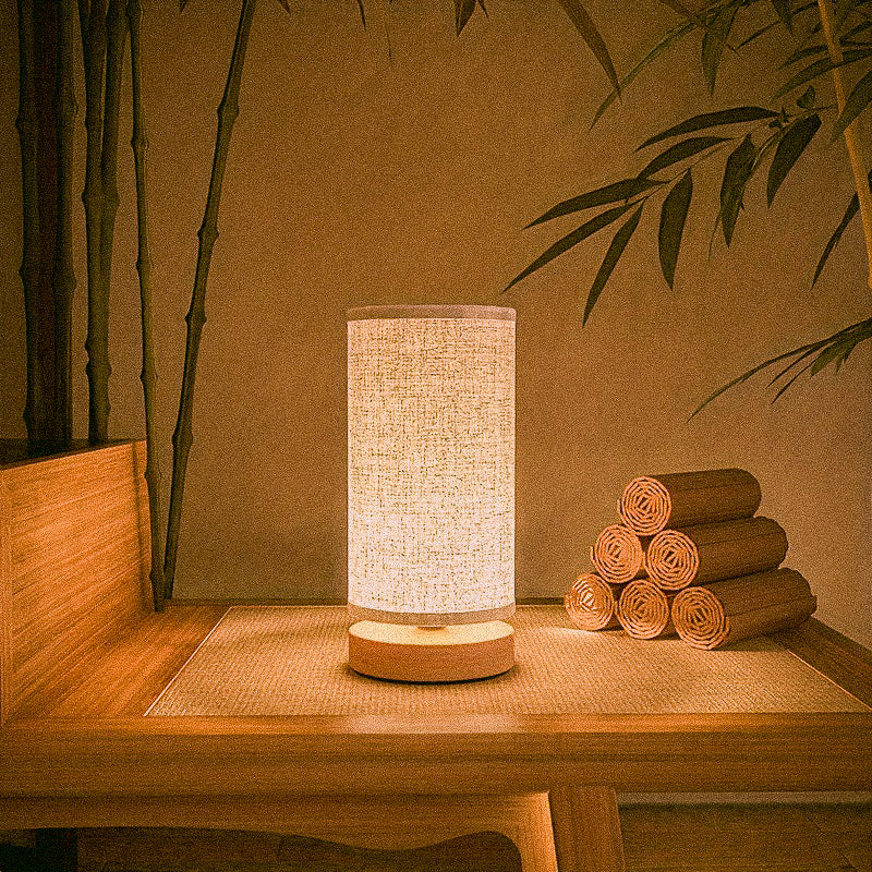 Copenhagen - Wooden / Fabric Decoration Lamp